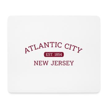 Atlantic City - New Jersey - Est. 1854 - America - Mousepad (Querformat) - Weiß - Vorne