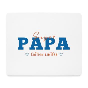 Super Dad Limited Edition - Papa Geschenkidee - Mousepad (Querformat) - Weiß - Vorne