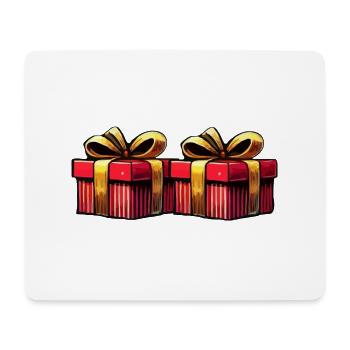 Cadeaux - Tapis de souris (format paysage) - blanc - Devant