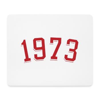 Année de naissance sport 1973 - Tapis de souris (format paysage) - blanc - Devant