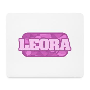 Leora as health - Mouse Pad (horizontal) - white - Front