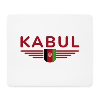 Kabul Design – Heart of Afghanistan - Mouse Pad (horizontal) - white - Front