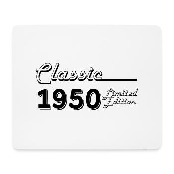Classic 1950 édition limitée - Tapis de souris (format paysage) - blanc - Devant