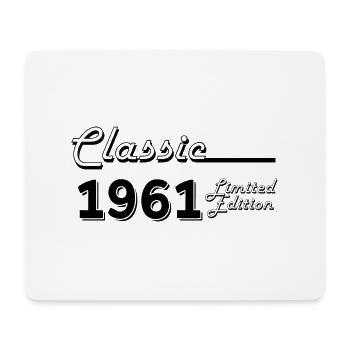 Classic 1961 édition limitée - Tapis de souris (format paysage) - blanc - Devant