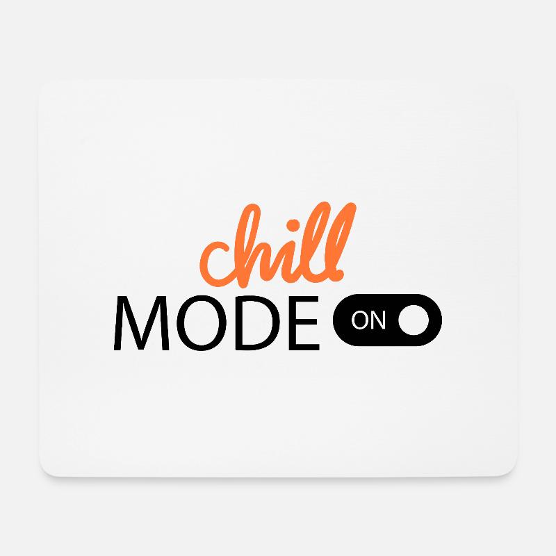 Chill Mode - Mouse Pad (horizontal) - white