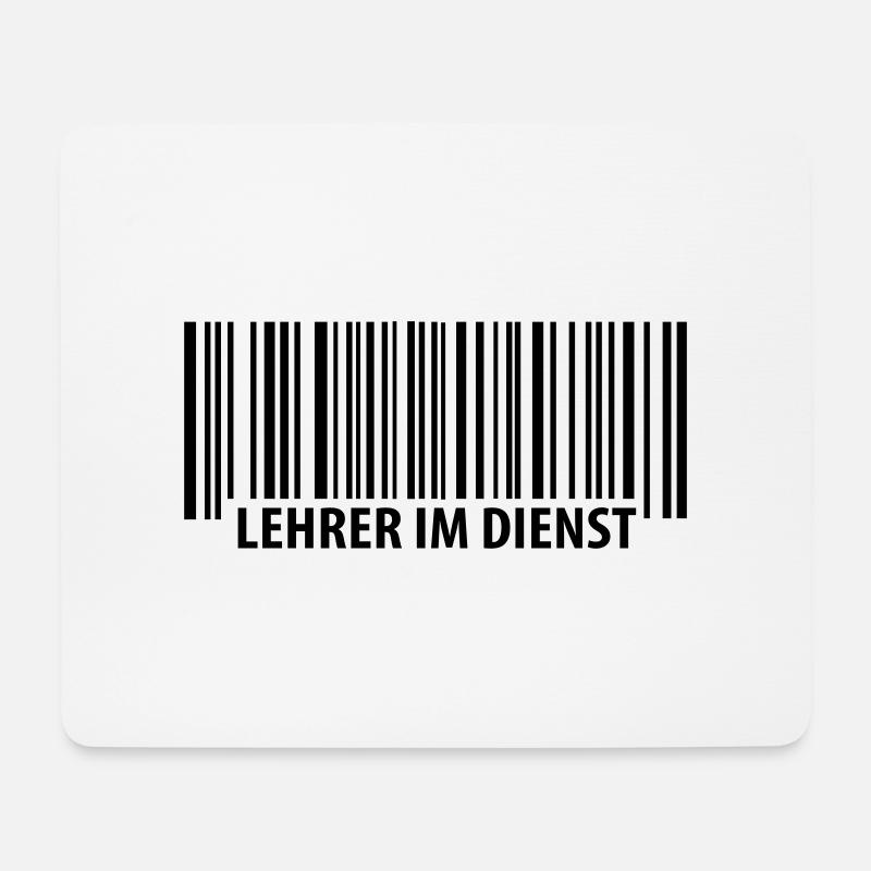 Lehrer im Dienst - Mousepad (Querformat) - Weiß