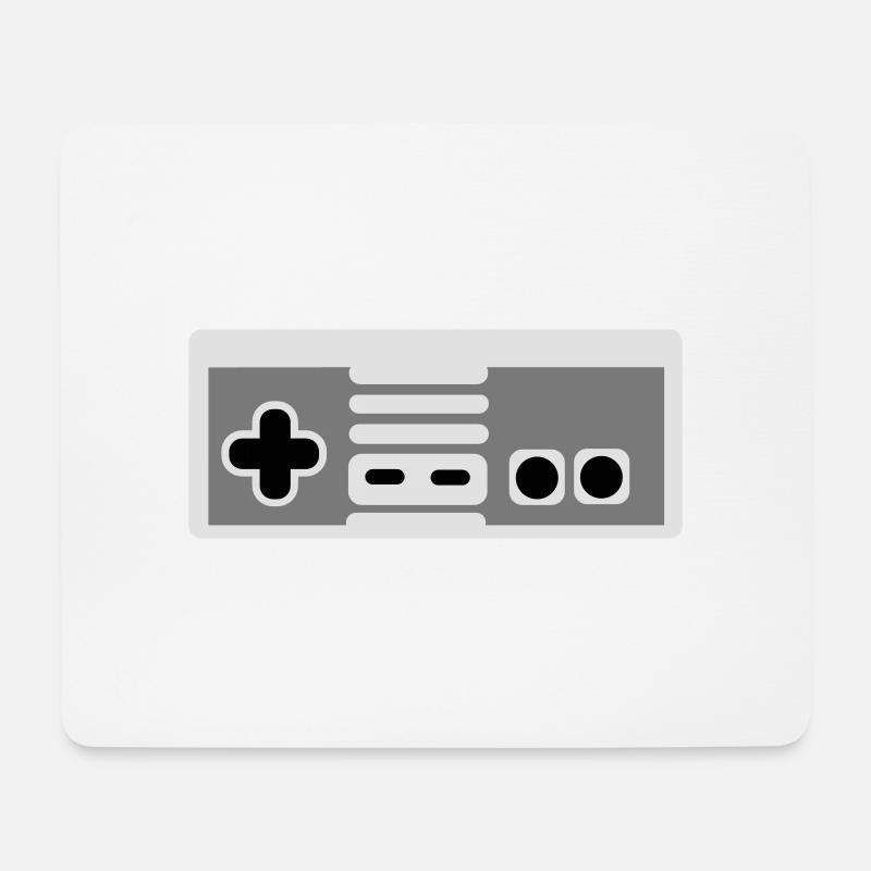 Controler - Mousepad (Querformat) - Weiß