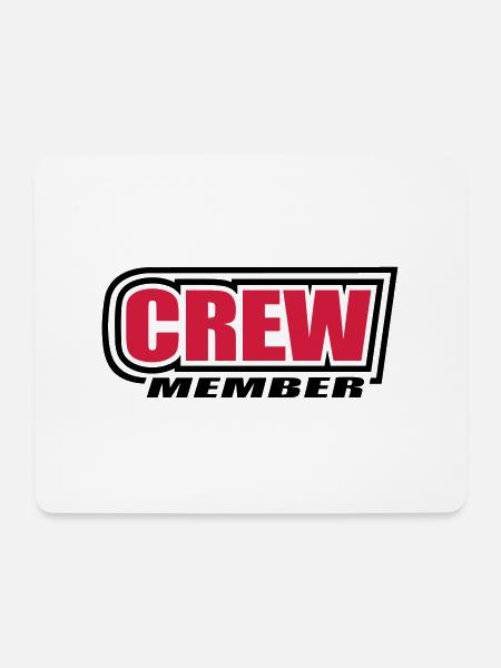 Crew Member Besatzung Segelboot Schiff Yacht Team - Mousepad (Querformat) - Weiß