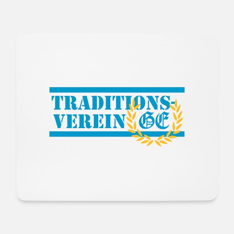 Traditionsverein - Mousepad (Querformat) - Weiß
