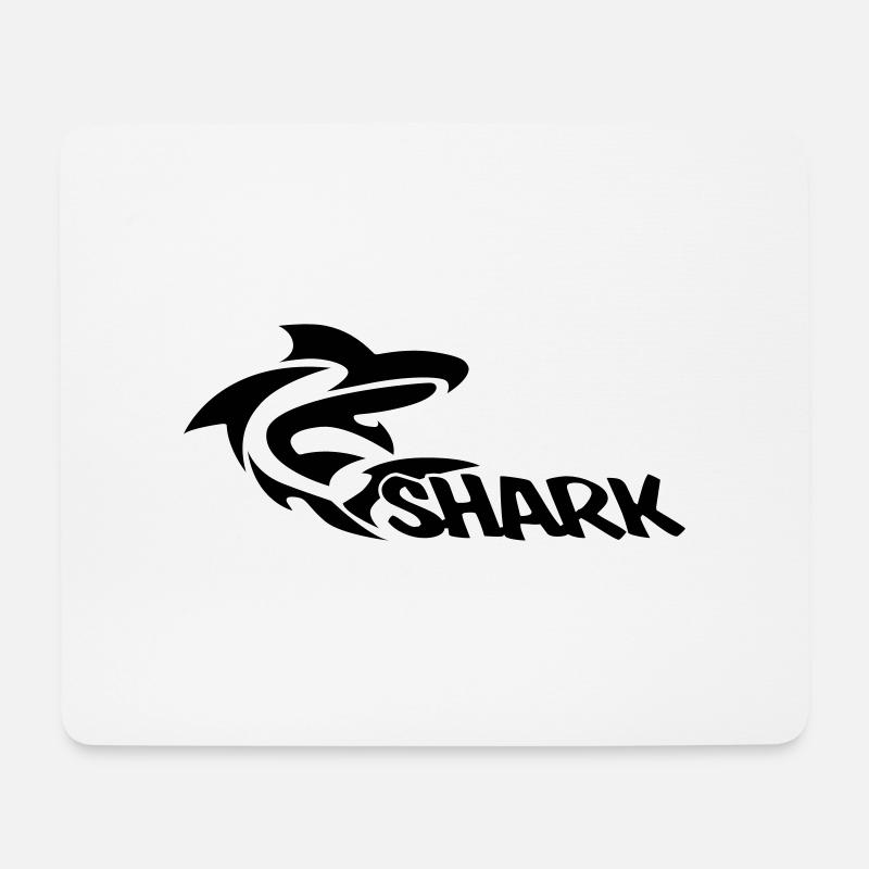 Poker shark 1c - Mouse Pad (horizontal) - white