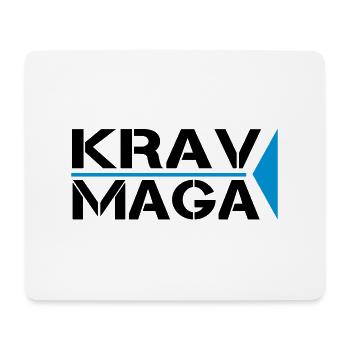 Krav Maga - Mousepad (Querformat) - Weiß - Vorne