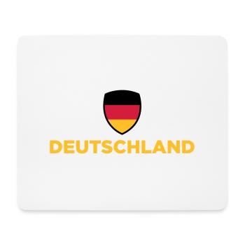 National Flag Of Germany - Mouse Pad (horizontal) - white - Front