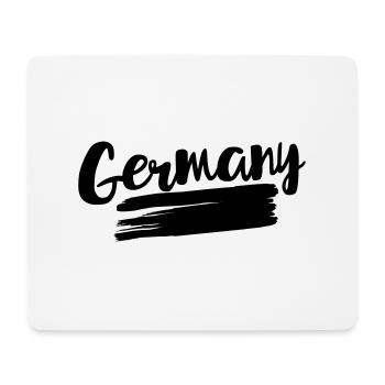 Deutschland Flagge - Germany Flag - Mousepad (Querformat) - Weiß - Vorne