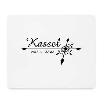Kassel ist Klasse - mitten in Nordhessen... - Mousepad (Querformat) - Weiß - Vorne