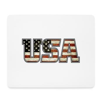 usa - Tapis de souris (format paysage) - blanc - Devant