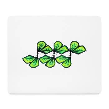 Butterfly 1 - Mouse Pad (horizontal) - white - Front