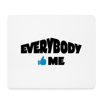 lustig - Mousepad (Querformat) - Weiß - Vorne