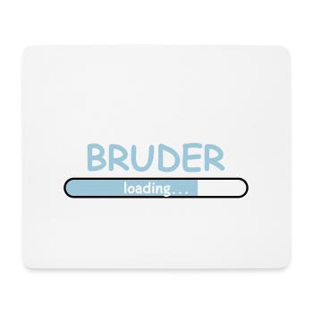 Großer Bruder - Mousepad (Querformat) - Weiß - Vorne