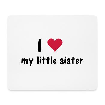 Sister - Mouse Pad (horizontal) - white - Front