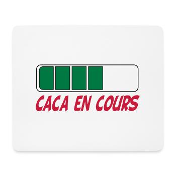 Caca en cours - Mouse Pad (horizontal) - white - Front
