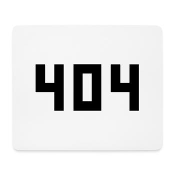 cool error 404 fehlermeldung falsch kein internet - Tapis de souris (format paysage) - blanc - Devant