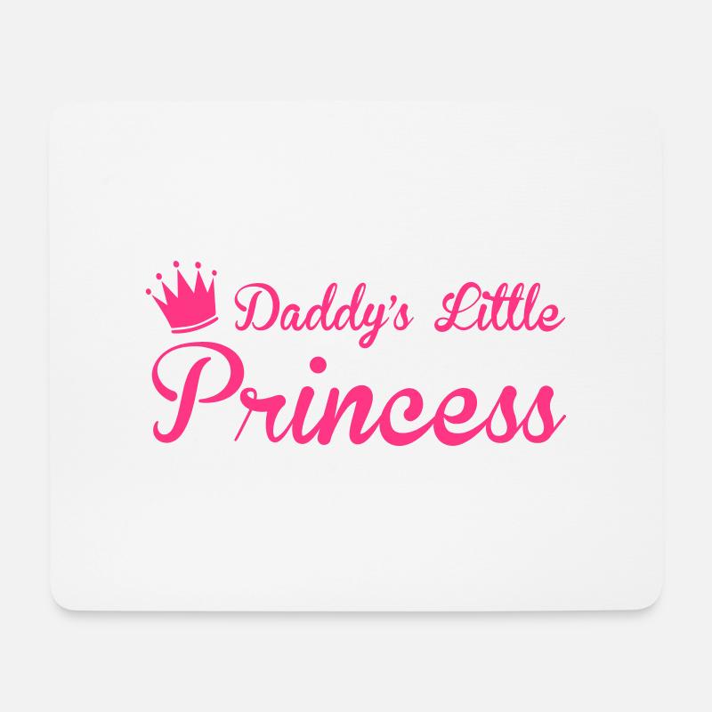 Princess - Mousepad (Querformat) - Weiß