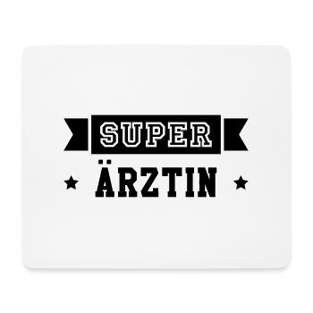 Arzt - Ärztin - Medizin - Gesundheit - Chirurg - Mousepad (Querformat) - Weiß - Vorne