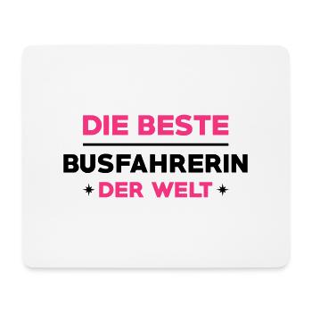 Busfahrer Busfahrerin Bus Reisebusse Fahrer Auto - Mousepad (Querformat) - Weiß - Vorne