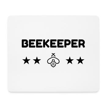 apiculture / apiculteur / abeille / miel - Tapis de souris (format paysage) - blanc - Devant
