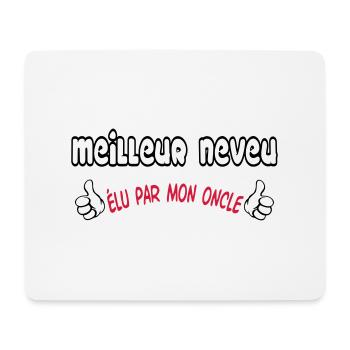 Soeur / Neveu / Nièce / Gendre / Frère / Papy / - Tapis de souris (format paysage) - blanc - Devant