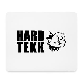 Hardtekk Hard Tekk - Mousepad (Querformat) - Weiß - Vorne