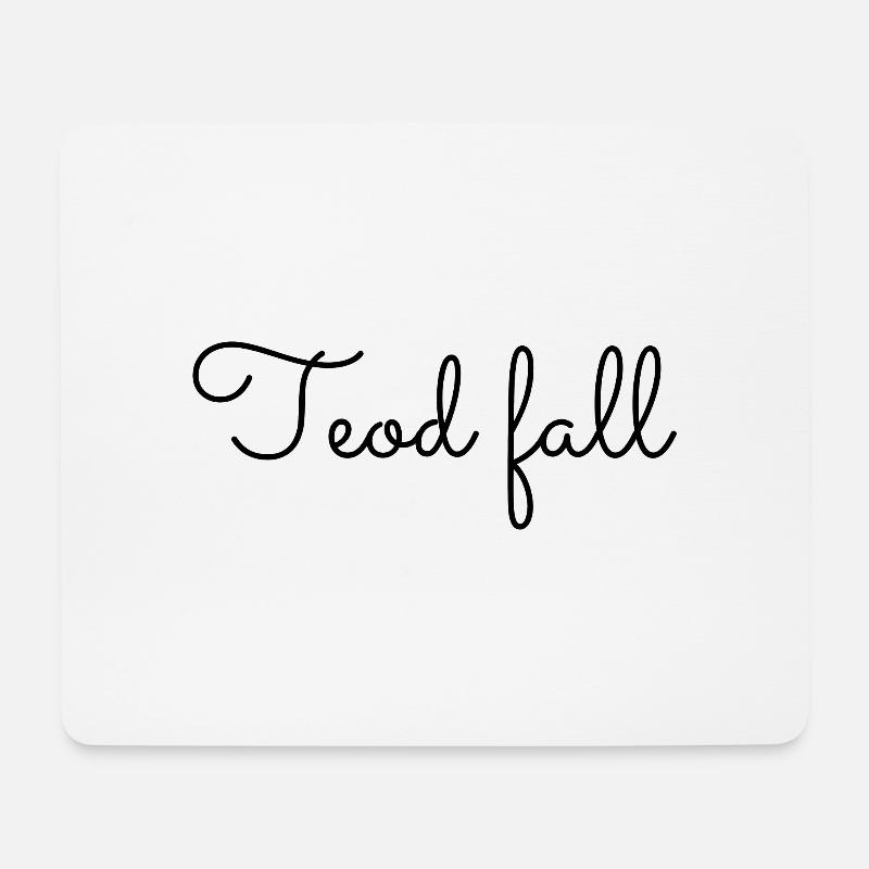 Bretagne - Teod fall - Mousepad (Querformat) - Weiß