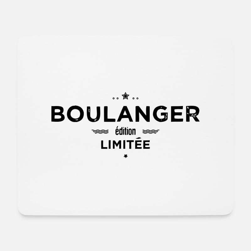 Baker Limited Edition - Mousepad (Querformat) - Weiß