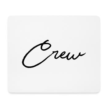 crew - Mouse Pad (horizontal) - white - Front