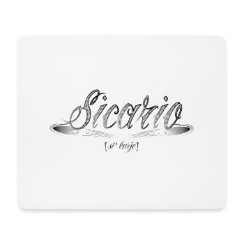 Sicario dos-santos-fashion - Mousepad (Querformat) - Weiß - Vorne