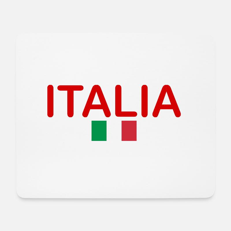 Italia - Mouse Pad (horizontal) - white