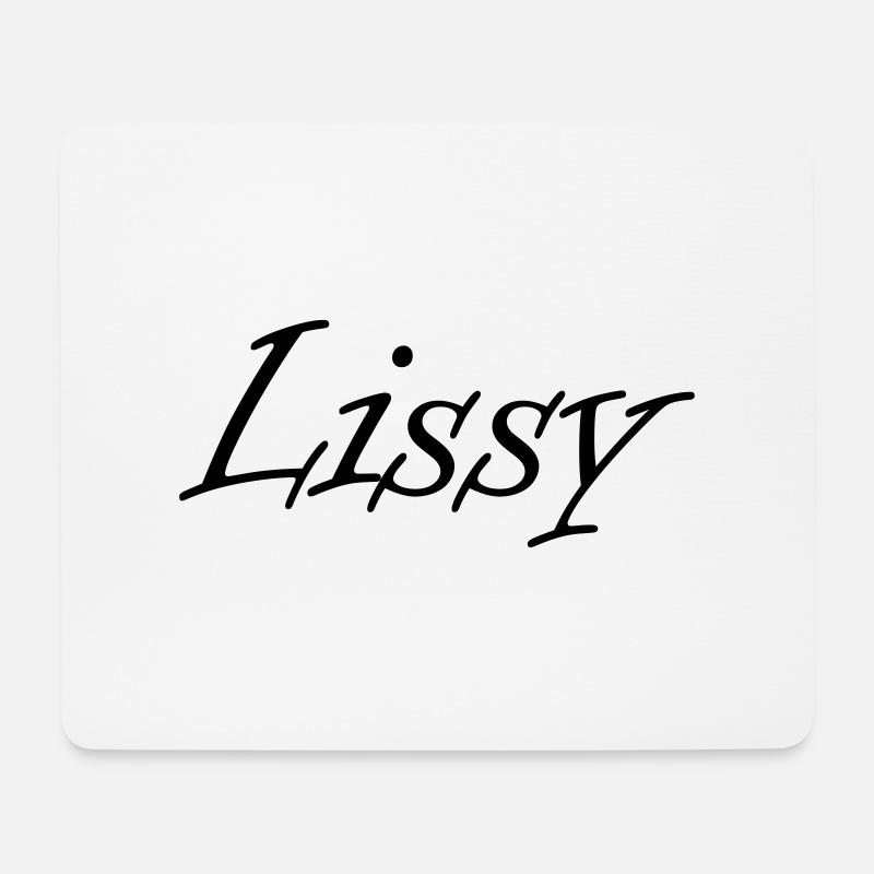 Lissy - Mouse Pad (horizontal) - white