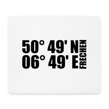 Cheeky coordinates - Mouse Pad (horizontal) - white - Front