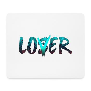 Loser Liebhaber lustiges Meme Clown Geek cooler Vintage - Mousepad (Querformat) - Weiß - Vorne