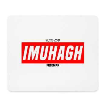 IMUHAGH - Mouse Pad (horizontal) - white - Front
