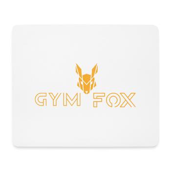 GYM - FOX - Motivating Gym Workout Collection - Mouse Pad (horizontal) - white - Front
