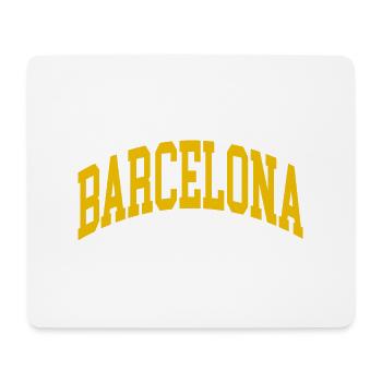 Barcelona - Mousepad (Querformat) - Weiß - Vorne