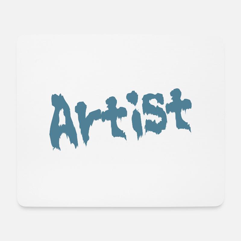 Artist - Mouse Pad (horizontal) - white