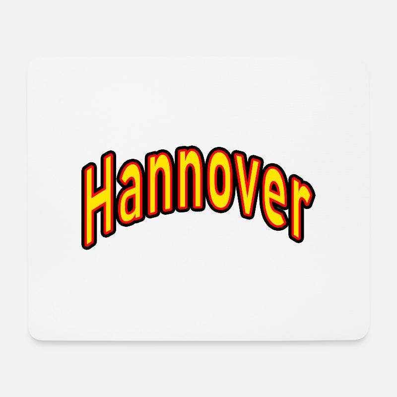 Hannover - Mousepad (Querformat) - Weiß