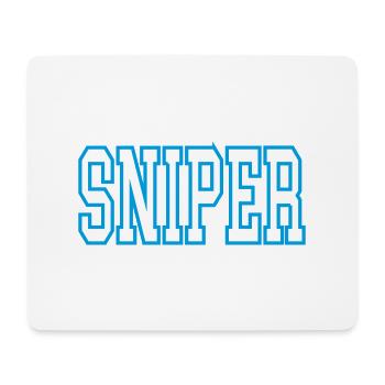 Sniper - Mouse Pad (horizontal) - white - Front