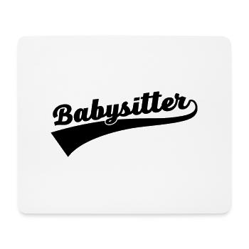 Babysitter Graphic Daycare Provider Daycare Teach - Mousepad (Querformat) - Weiß - Vorne