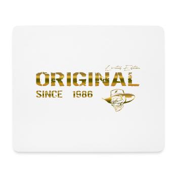 Original since 1986 - Mouse Pad (horizontal) - white - Front