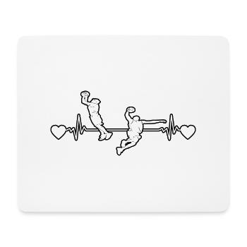 Basketballspieler Basketball Basketballteam - Mousepad (Querformat) - Weiß - Vorne