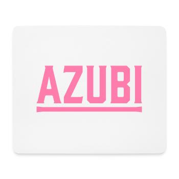 Azubi Tshirt 4 23 rosa - Mousepad (Querformat) - Weiß - Vorne