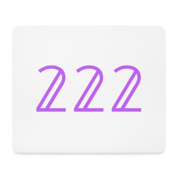 Angel Numbers |222|. - Mouse Pad (horizontal) - white - Front